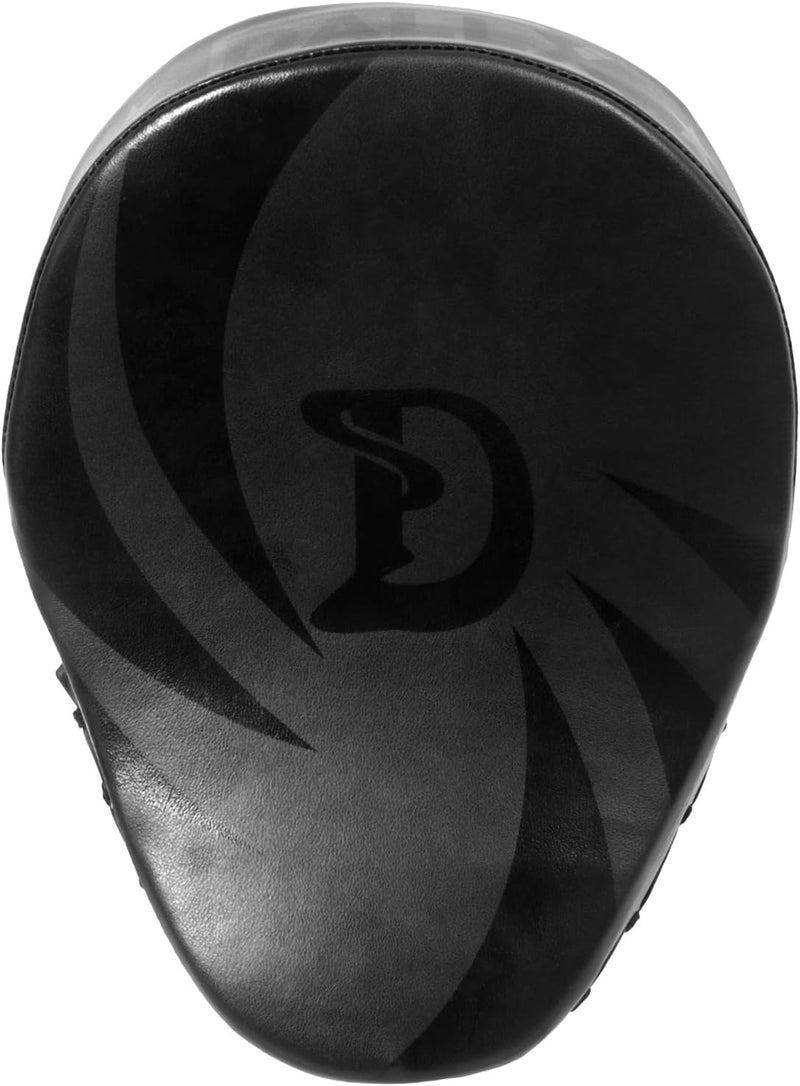 DALLX Sports Punch Mitts Target Focus Pads Hook and Jab Curved for MMA Training Martial Arts Karate Kickboxing Muay Thai with Adjustable Straps Ventilated - Image 2